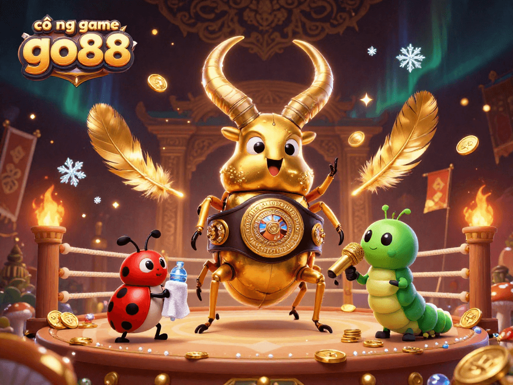 Experience thrilling action at cổng game go88 with animated characters in an epic environment.
